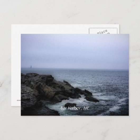 Beach in Acadia, Bar Harbour, ME Briefkaart (Voorkant / Achterkant)