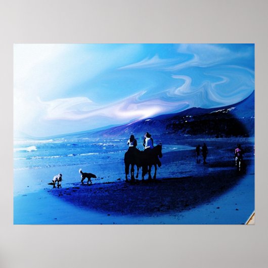 Beach in Baja Mexico Poster (Voorkant)
