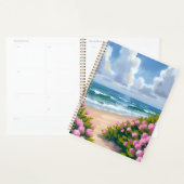 Beach in Bloom | Pink Hydrangea Oceanside Coastal Planner (Display)
