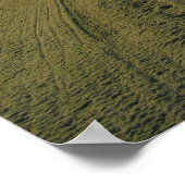 Beach in de ochtend poster (Hoek)