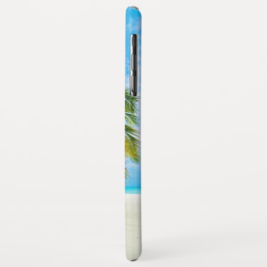Beach in Maldiven, aangepaste naam telefoongevalle Case-Mate iPhone Case (Achterkant/links)