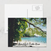 Beach in Manuel Antonio Briefkaart (Voorkant / Achterkant)