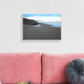 Beach in Mundesley, Norfolk door Alexandra Cook Canvas Afdruk (Insitu (Woonkamer))