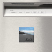 Beach in Mundesley, Norfolk door Alexandra Cook Magneet (Insitu (Vaatwasser))