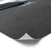 Beach in Mundesley, Norfolk door Alexandra Cook Poster (Hoek)