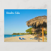 Beach in Vardero, Cuba Briefkaart (Voorkant)