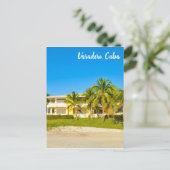 Beach in Vardero, Cuba Briefkaart (Staand voorkant)