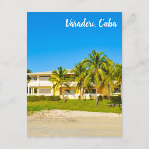 Beach in Vardero, Cuba Briefkaart