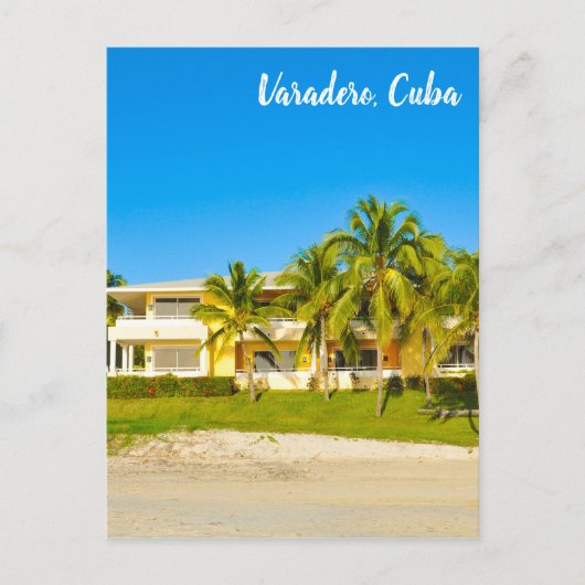 Beach in Vardero, Cuba Briefkaart (Voorkant)