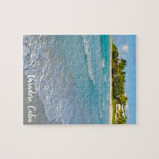 Beach in Vardero, Cuba Legpuzzel (Horizontaal)