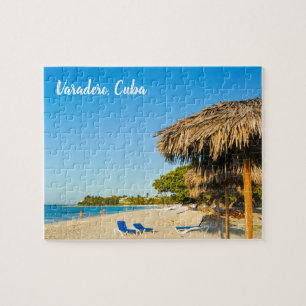 Beach in Vardero, Cuba Legpuzzel