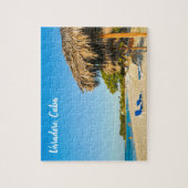 Beach in Vardero, Cuba Legpuzzel (Verticaal)