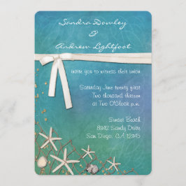 Beach Invitation Kaart