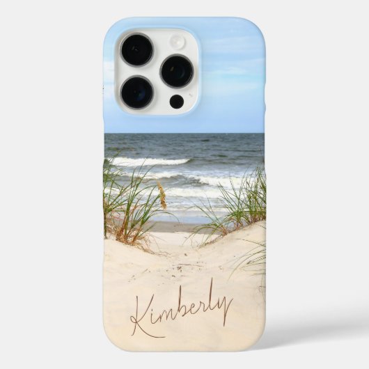 Beach iPhone 16 Pro Hoesje (Achterkant)