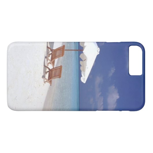 Beach iPhone 7 plus Hoesje (Achterkant (Horizontaal))