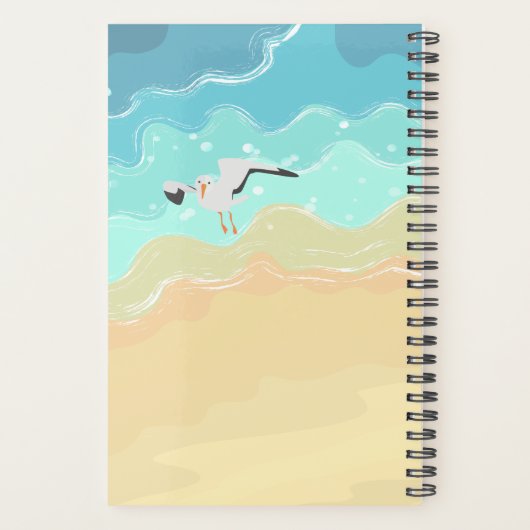 Beach is Cute Planner (Achterkant)