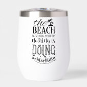 Beach is the best place were I am happy (Voorkant)