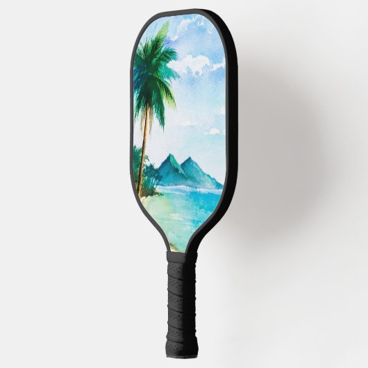 Beach Island Waterverf Pickleball Paddle (Links)