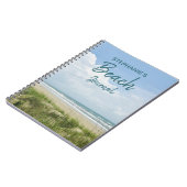 Beach Journal Specialized Coastal Notitieboek (Linkerzijde)