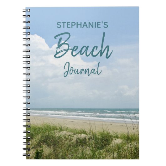 Beach Journal Specialized Coastal Notitieboek (Voorkant)