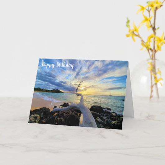 Beach Kaart (Gele Bloem)