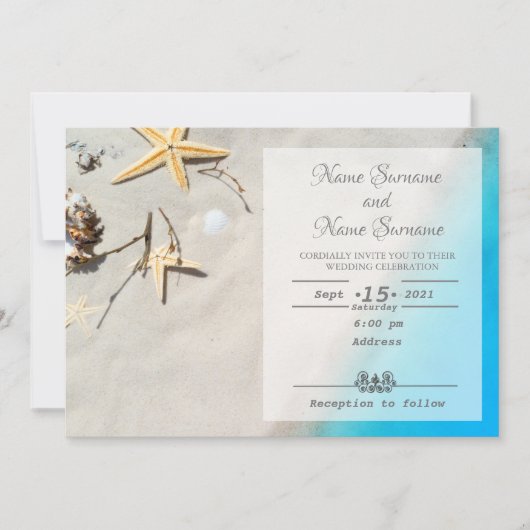 Beach Kaart (Voorkant)