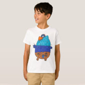Beach Kat T-shirt (Voorkant volledig)