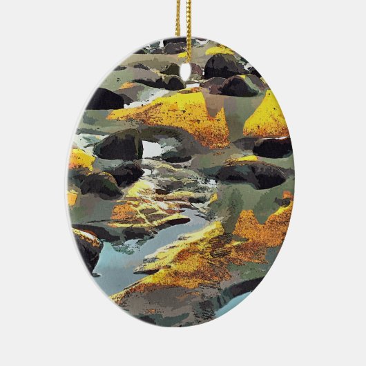 BEACH KERAMISCH ORNAMENT (Rechts)