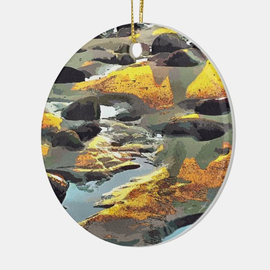 BEACH KERAMISCH ORNAMENT (Links)