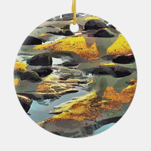 BEACH KERAMISCH ORNAMENT (Achterkant)