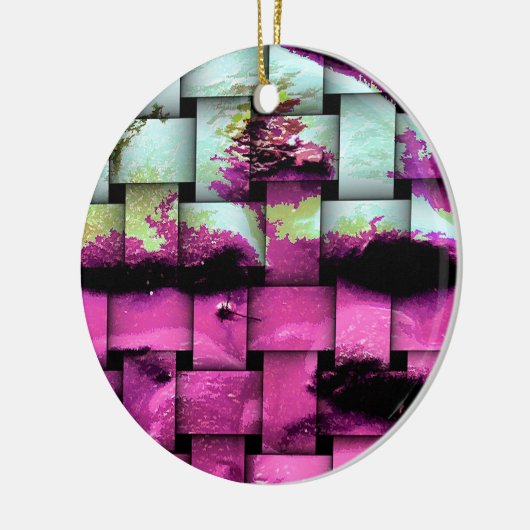 BEACH KERAMISCH ORNAMENT (Links)