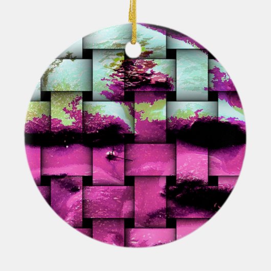 BEACH KERAMISCH ORNAMENT (Achterkant)