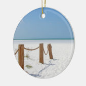 Beach Keramisch Ornament (Links)