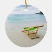 Beach Keramisch Ornament (Voorkant)