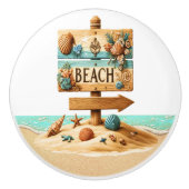 Beach Keramische Knop (Voorkant)