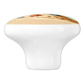 Beach Keramische Knop (Zijkant)