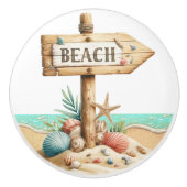 Beach Keramische Knop (Voorkant)