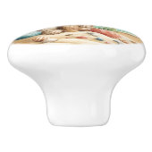 Beach Keramische Knop (Zijkant)