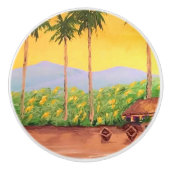 Beach Keramische Knop (Voorkant)