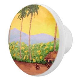 Beach Keramische Knop