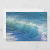 Beach Kerstboom Party uitnodiging (Achterkant)