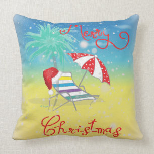 Beach Kerstkerstkerstkerstkerstkerstkerstkerstkers Kussen