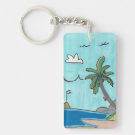 Beach Keychain