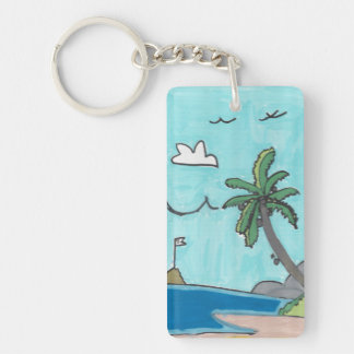 Beach Keychain