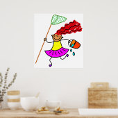 Beach Kind Poster (Keuken)