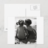 Beach Kiss Briefkaart (Voorkant / Achterkant)