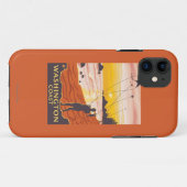 Beach & Kites - Washington Coast Case-Mate iPhone Case (Achterkant (horizontaal))