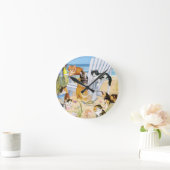 Beach Kittens wandklok (Huis)