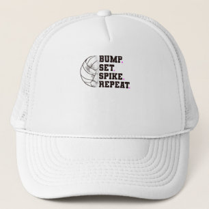 Beach Lady Volleyball Player Volleyball Girl Trucker Pet