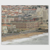 Beach landscape France: Het oude reservaat Cadeaupapier (Vlak)